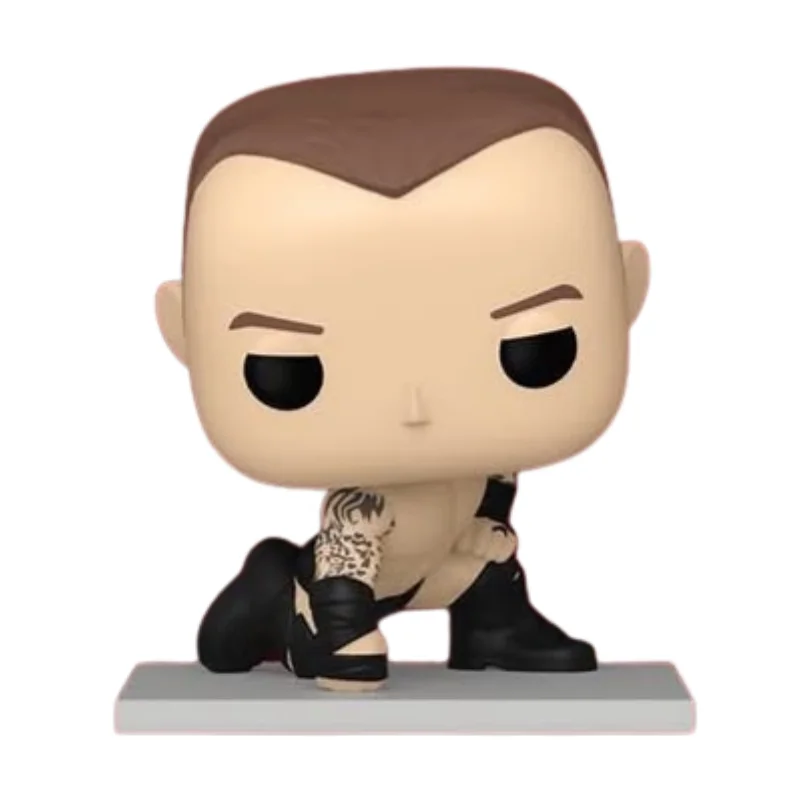 Funko Pop Randy Orton 217 WWE fuera de su caja, vista frontal.