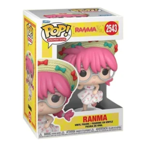 Funko Pop Ranma 2543 Ranma en su caja original, vista lateral.