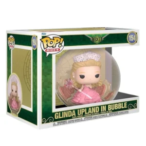 Funko Pop Rides Glinda Upland In Bubble 154 Wicked en caja original, vista lateral