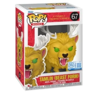 Funko Pop Tamlin (Beast Form) 67 SE A Court of Thorns and Roses en su caja original, vista lateral.