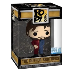 Funko The Duffer Brothers Pop 250 SE en su caja original, vista lateral