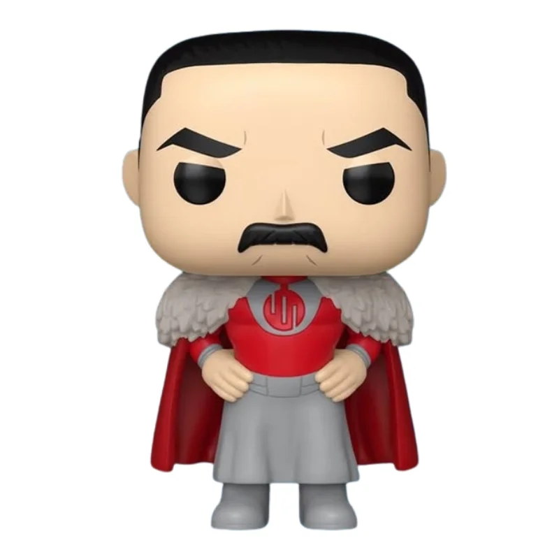 Funko Pop Thragg 1981 Invincible fuera de su caja, vista frontal.