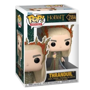 Funko Pop Thranduil 2184 The Hobbit en su caja original, vista lateral.