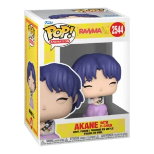 Funko Pop Akane 2544 Ranma en su caja original, vista lateral.