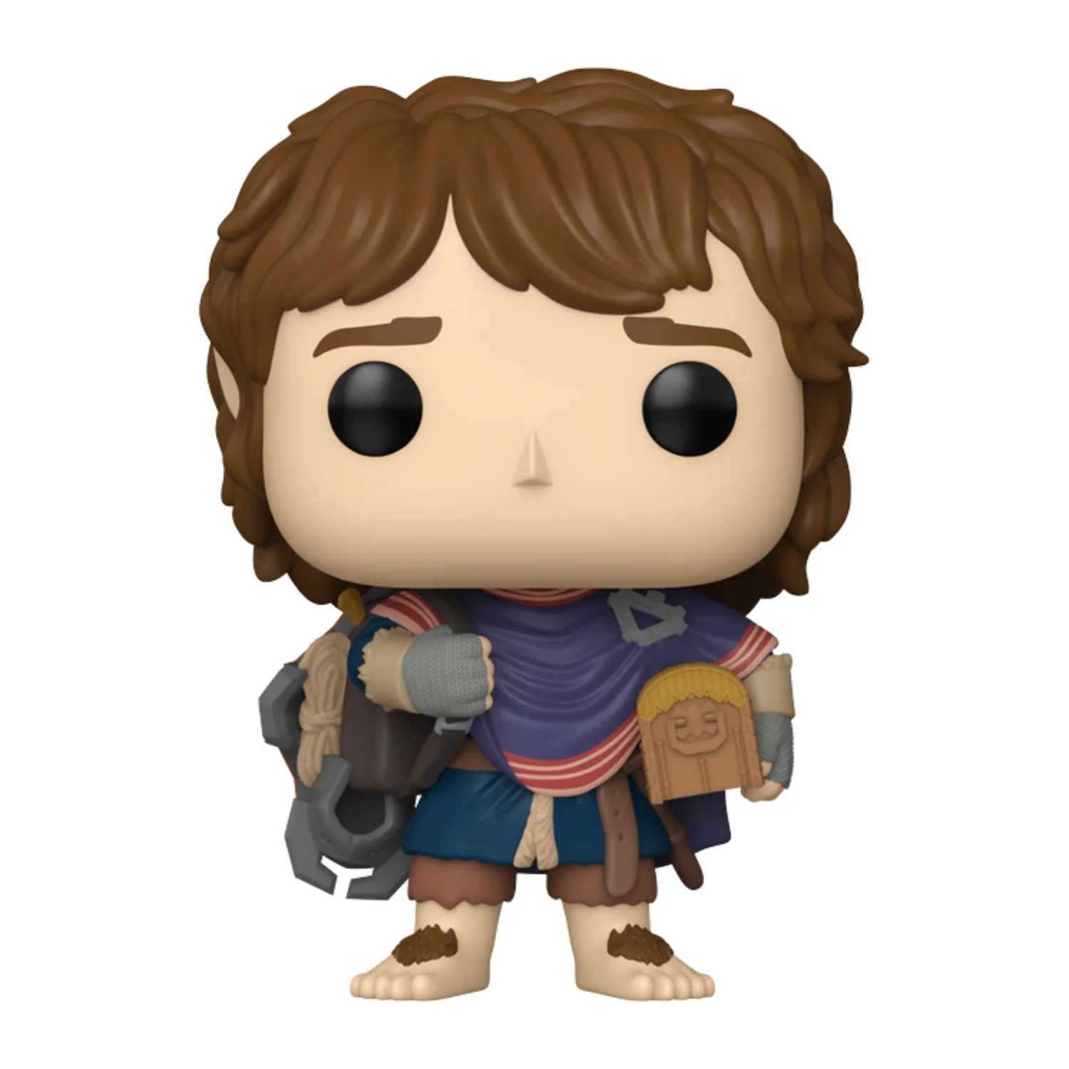 Funko Pop Bilbo Baggins 2185 The Hobbit fuera de su caja, vista frontal.