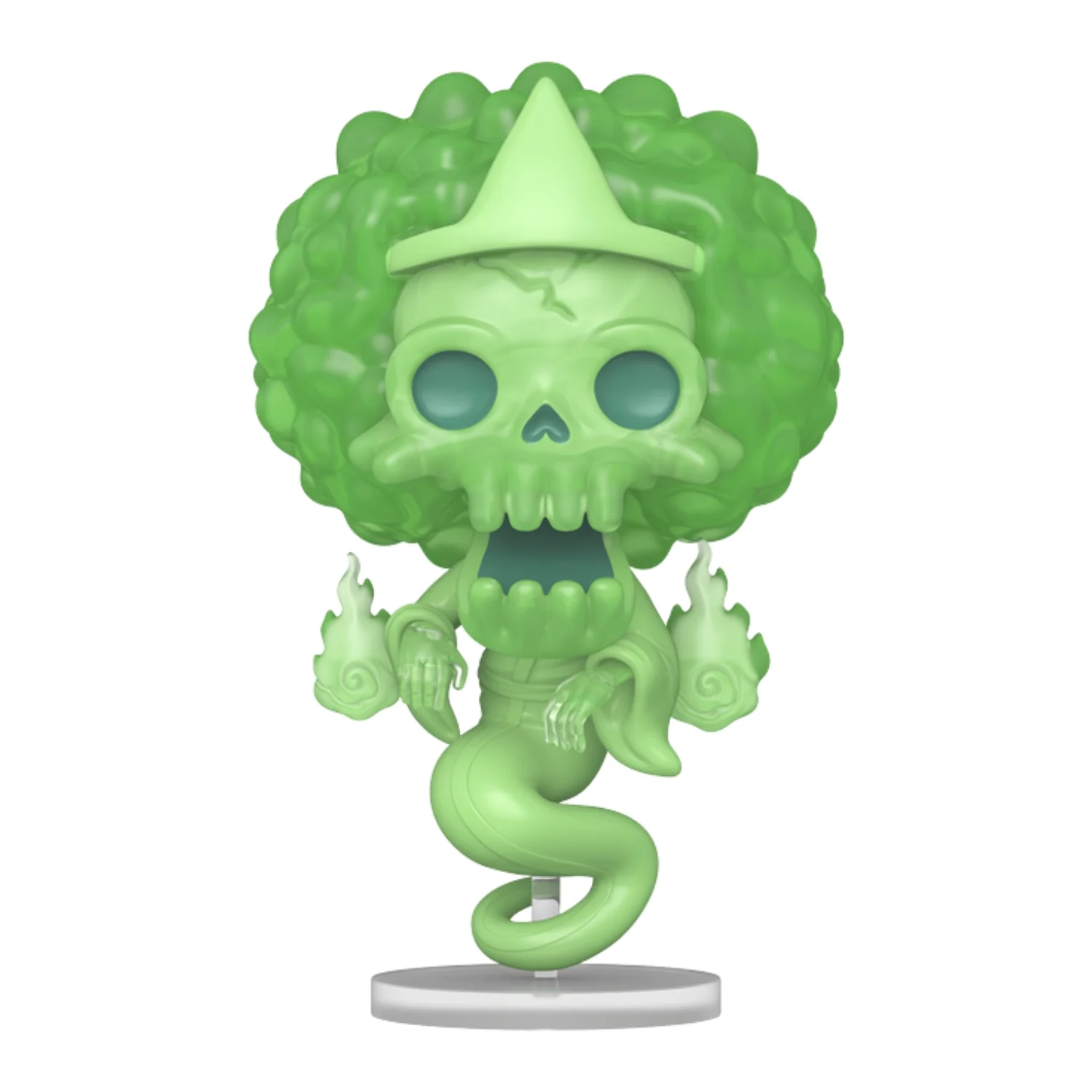 Funko Pop Brook 2325 SE One Piece fuera de su caja, vista frontal.