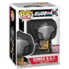 Funko Pop Cobra B.A.T. 80 SDCC G.I. Joe en su caja original, vista lateral.