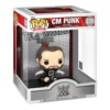 Funko Pop Deluxe CM Punk 220 WWE en su caja original, vista lateral.