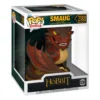 Funko Pop Deluxe Smaug 2188 Metallic The Hobbit en su caja original, vista lateral.