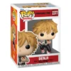 Funko Pop Denji 2377 Chainsaw Man en su caja original, vista lateral