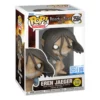 Funko Pop Eren Jaeger 2584 SE GITD Attack On Titan en su caja original, vista lateral.