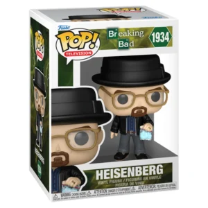 Funko Pop Heisenberg 1934 Breaking Bad en caja original, vista lateral