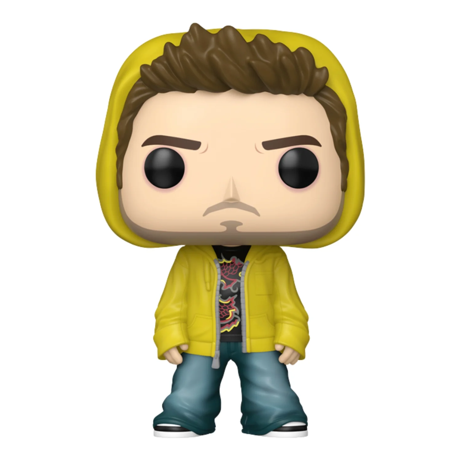 Funko Pop Jesse Pinkman 1935 Breaking Bad fuera de su caja, vista frontal.