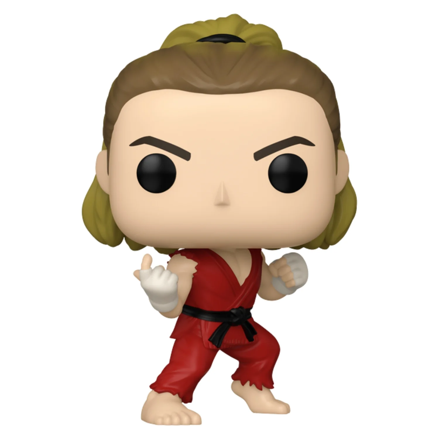 Funko Pop Ken 2097 Street Fighter fuera de su caja, vista frontal.