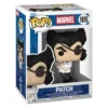 Funko Pop Patch 1615 Marvel en su caja original, vista lateral