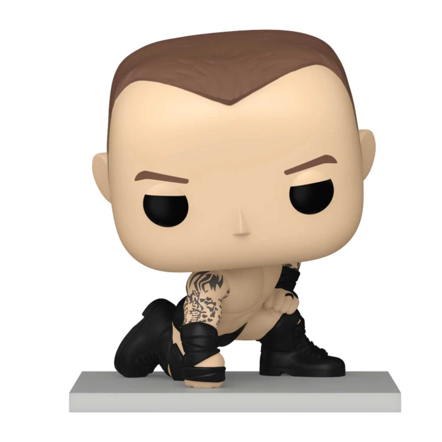 Funko Pop Randy Orton 217 WWE fuera de su caja, vista frontal.