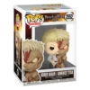 Funko Pop Reiner Braun/Armored Titan 2552 Attack On Titan en su caja original, vista lateral.