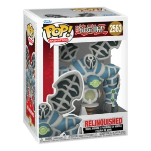 Funko Pop Relinquished 2563 Yu-Gi-Oh! en su caja original, vista lateral.