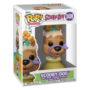 Funko Pop Scooby-Doo 2439 en su caja original, vista lateral