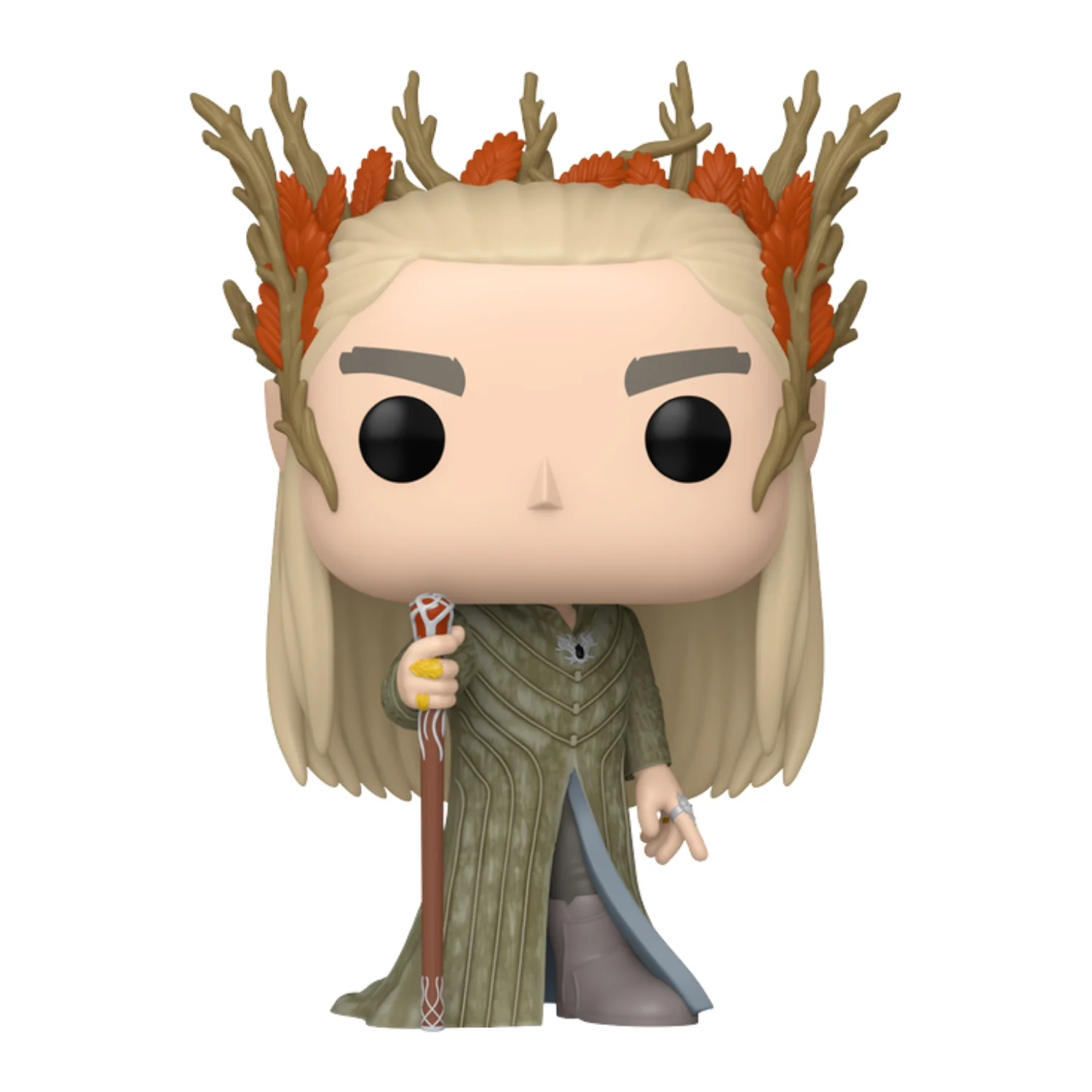 Funko Pop Thranduil 2184 The Hobbit fuera de su caja, vista frontal.