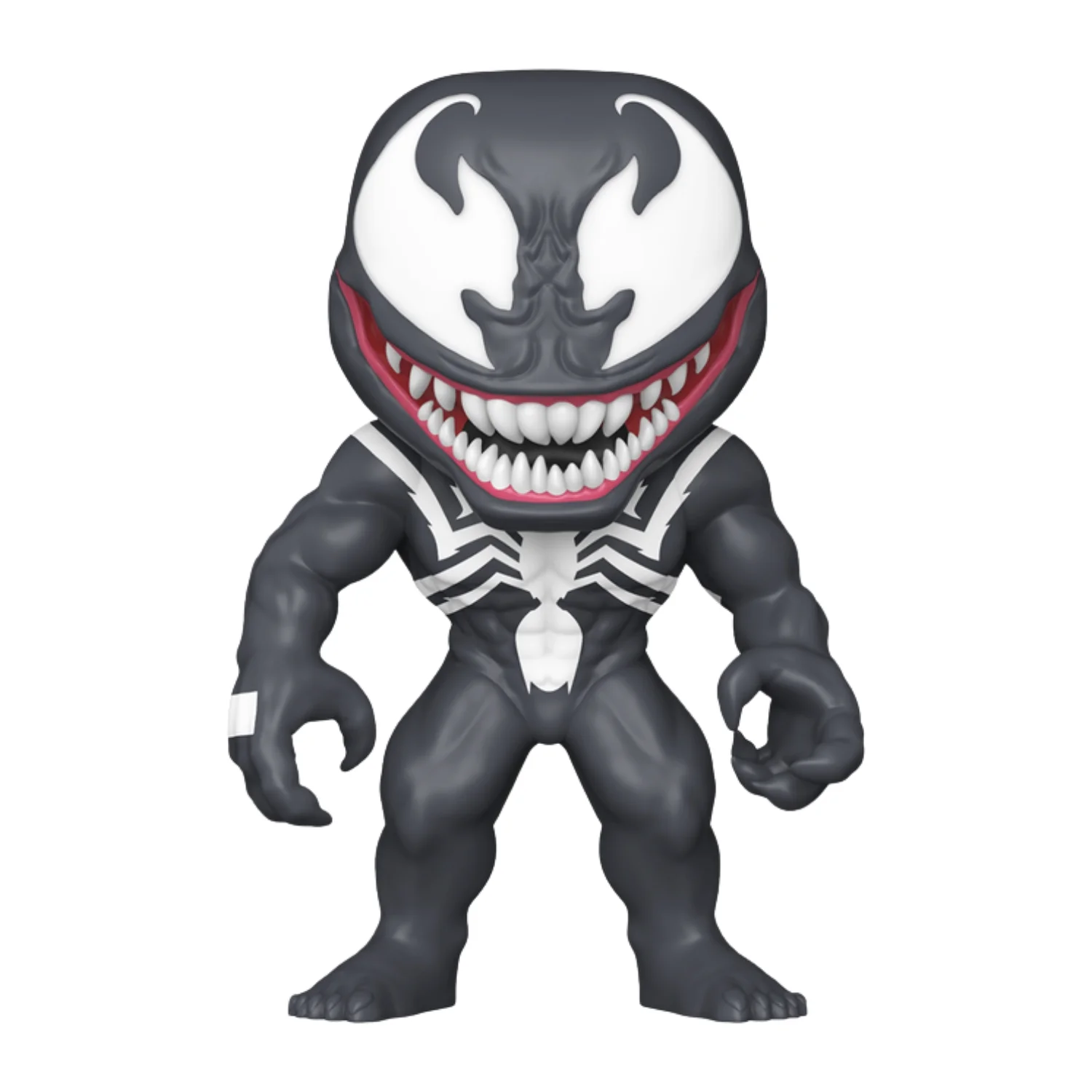 Funko Pop Venom 1218 Marvel Rivals fuera de su caja, vista frontal.