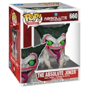 Funko Pop 6'' The Absolute Joker 660 DC Comics en su caja original, vista lateral
