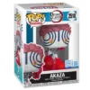 Funko Pop Akaza 2510 SE Demon Slayer en su caja original, vista lateral