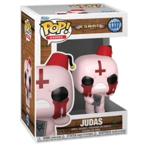 Funko Pop Judas 1337 The Binding of Isaac en su caja original, vista lateral