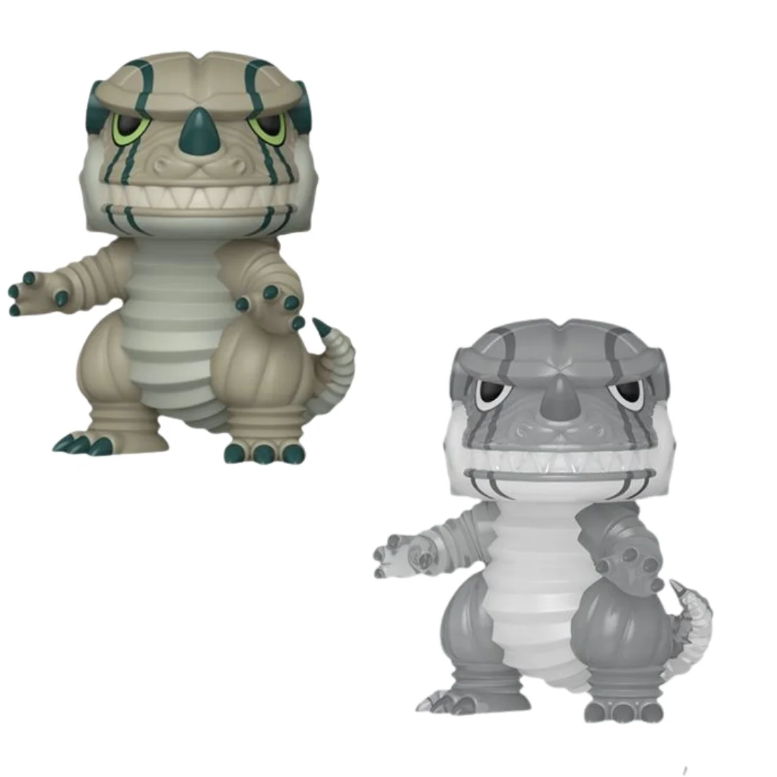 Funko Pop Kaiju 2631 Bundle DanDaDan fuera de las cajas, vista frontal