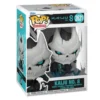 Funko Pop Kaiju No. 8 2621 Kaiju No. 8 en su caja original, vista lateral