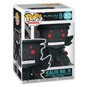 Funko Pop Kaiju No. 9 2623 Kaiju No. 8 en su caja original, vista lateral