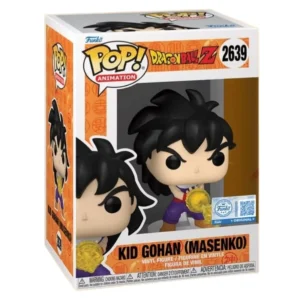 Funko Pop Kid Gohan (Masenko) 2639 SE Dragon Ball en su caja original, vista lateral