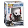 Funko Pop Kratos 1340 God Of War Ragnarok en su caja original, vista lateral