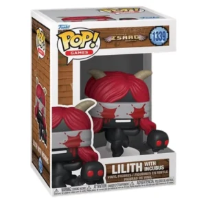 Funko Pop Lilith with Incubus 1339 The Binding of Isaac en su caja original, vista lateral