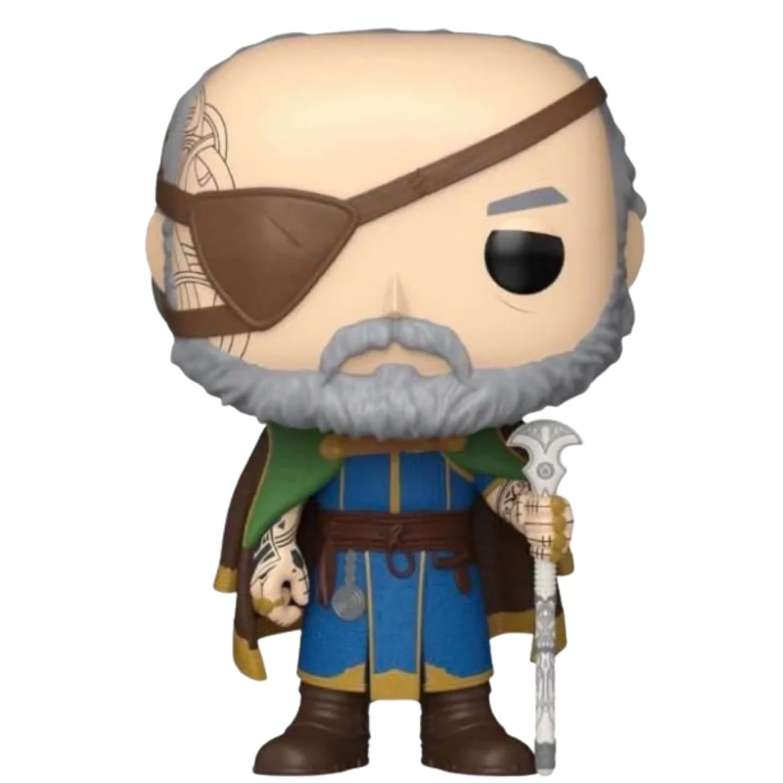 Funko Pop Odin 1342 God Of War Ragnarok fuera de la caja, vista frontal