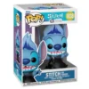 Funko Pop Stitch as Hades 1838 Lilo & Stitch en su caja original, vista lateral