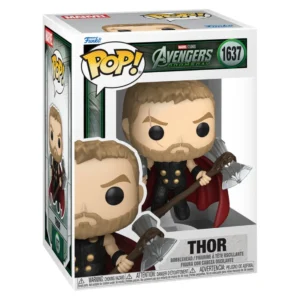 Funko Pop Thor 1637 Avengers Doomsday Marvel en su caja original, vista lateral