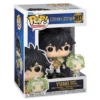 Funko Pop Yuno with Sylph 2617 Black Clover en su caja original, vista lateral