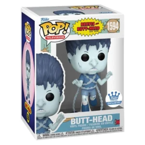 Funko Pop Butt-Head 1594 SE Beavis and Butt-Head en su caja original, vista lateral