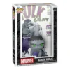 Funko Pop Gray Hulk 80 Cover Marvel en su caja original, vista lateral