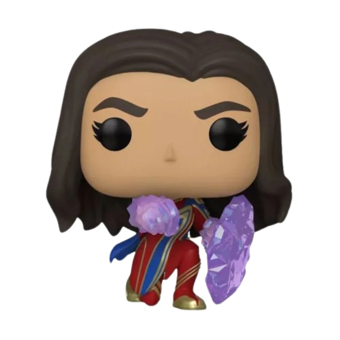 Funko Pop Ms Marvel 1256 SE The Marvels fuera de la caja, vista frontal