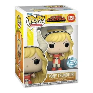 Funko Pop Pony Tsunotori 1254 SE My Hero Academia en su caja original, vista lateral
